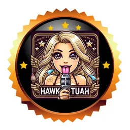 Hawk Tuah token logo