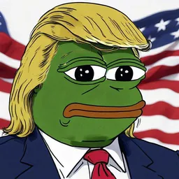 Pepe Trump token logo