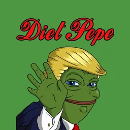 diet pepe token logo