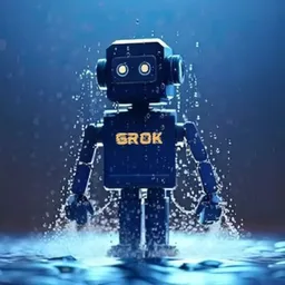 Grok Ai token logo