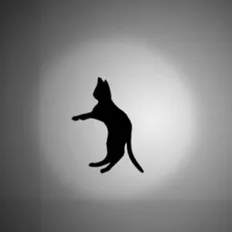 Optical Illusion Cat token logo