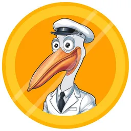 Rusty The Pelican token logo