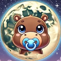 Baby Moodeng token logo