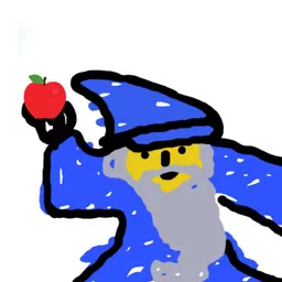 Bitcoin Wizard Apple Hurler logo