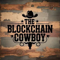 THE BLOCKCHAIN COWBOY logo