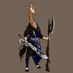 GIRAFFE WARRIOR token logo