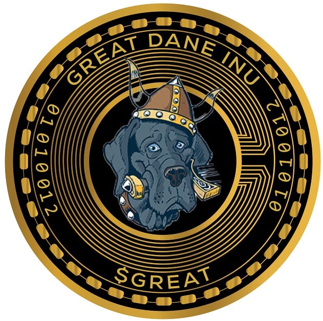 Great Dane Inu token logo