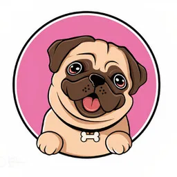 Pug Inu token logo