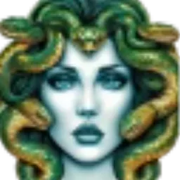 Medusa token logo