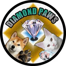 Diamond Paws token logo