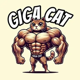 Giga Cat token logo