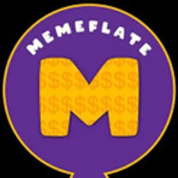 Memeflate token logo