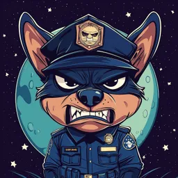 COP DOG token logo