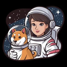 Asteroid Shiba token logo