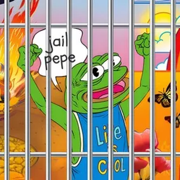 Jail Pepe logo