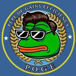 PEPE OF GAINS EFFECIENCY token logo