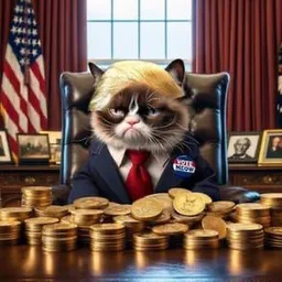 trumpy cat token logo