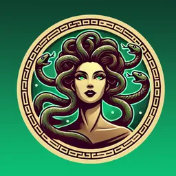 Medusa token logo