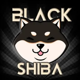 Black Shiba token logo