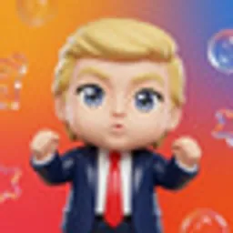 Chibi Trump logo