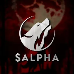 Alpha token logo