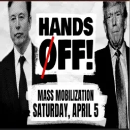 Mass Mobilization HANDS OFF token logo