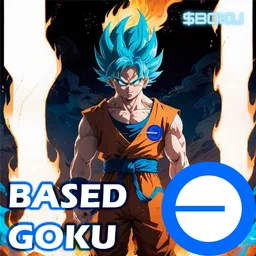 Based Goku token logo