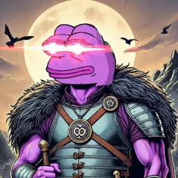 Throne PePe token logo