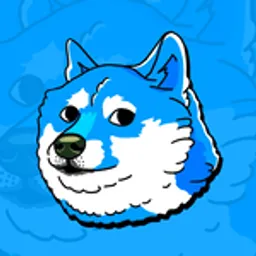 Doge But Blue token logo