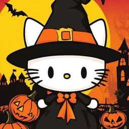 HELLOween KITTY token logo