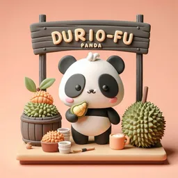 Durio-Fu Panda token logo