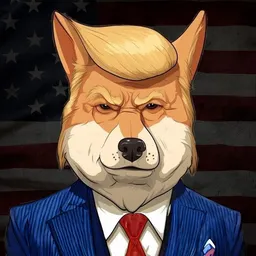 Donald Trump Inu token logo