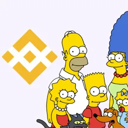 The SIMPSONS BNB  token logo