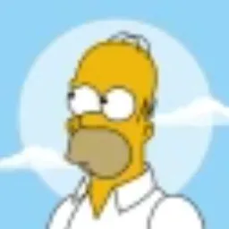 Homer Simpson token logo