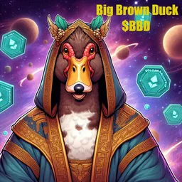 Big Brown Duck token logo