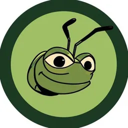 The Green Grasshopper token logo