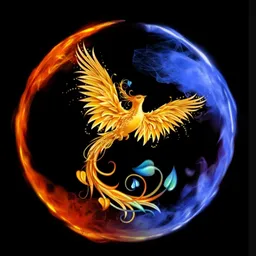 Fire Phoenix token logo