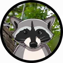 Fred The Raccoon token logo