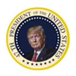 THE 47TH POTUS DONALD TRUMP token logo