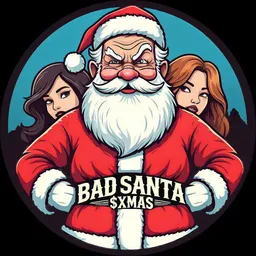 Bad Santa token logo