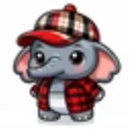 TOTO the BABY elephant token logo