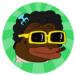 Black Pepe token logo