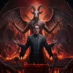 Baphomet token logo