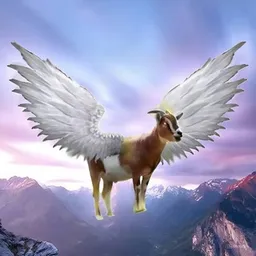 Legend Flying Goat token logo