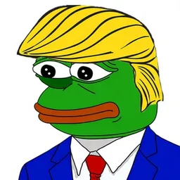 TRUMP PEPE token logo