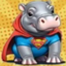 Super Moo Deng token logo