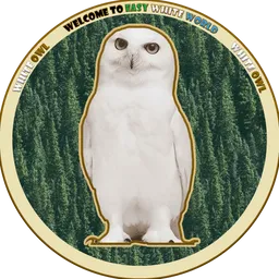 WHITE OWL token logo