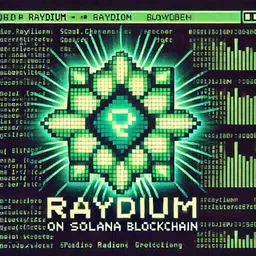 Terminal of Raydium token logo