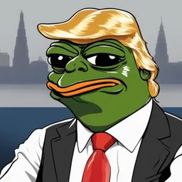 Pepe Trump token logo