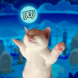 ded cat token logo